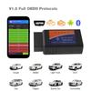 ELM 327 V2.1 OBD2 Čtečka kódů Bluetooth ELM327 OBDII Auto příslušenství OBD2 Nástroje pro diagnostiku automobilů Skener Univerzální