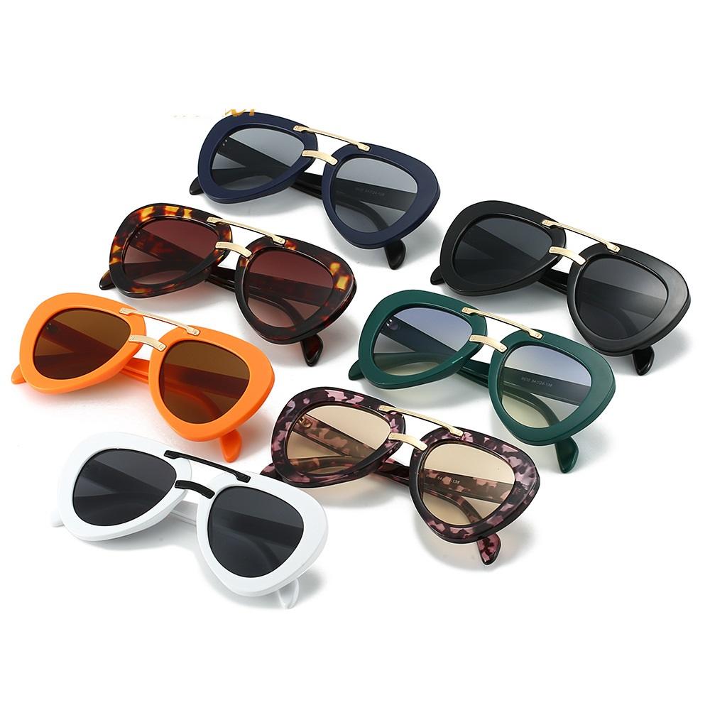 New Trend Sunglasses Women Men Pilot Design Retro Casual Black Unisex Fashion Travel Vintage Sun Glasses For Female Uv400