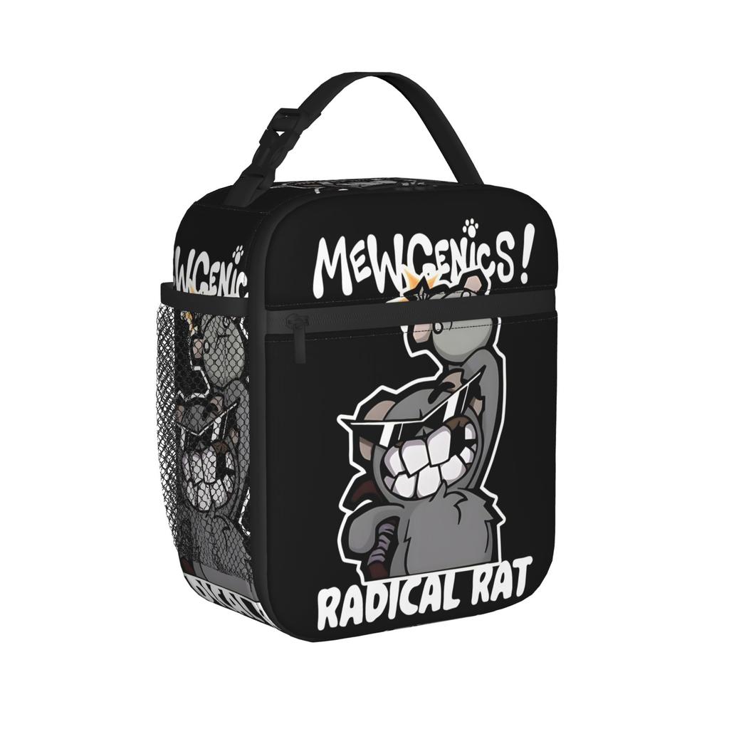 Mewgenics Cartoon Games Insulated Lunch Bags Leakproof Lunch Container Thermal Bag Tote Lunch Box Work Outdoor Bento Pouch