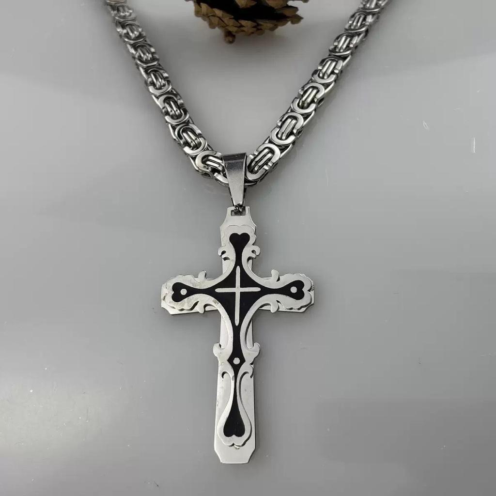 European and American Fashion Trend Stainless Steel Men's Pendant