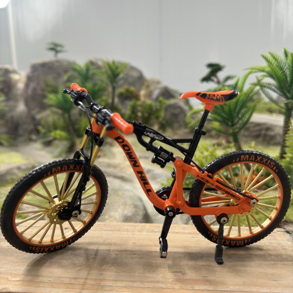 Windbetriebenes Mini-BMX-Fahrrad aus Druckguss – Langlebig, Wetterbeständig, Sammlermodell für Sportbegeisterte