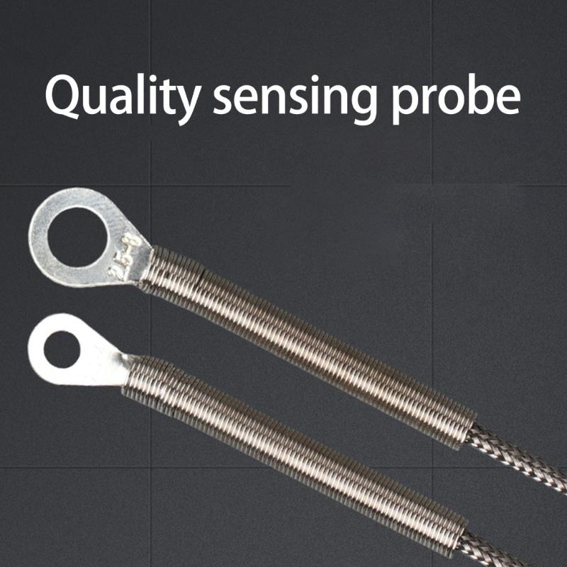 High Temperature Probe Fast Response Metal Wire K Type Thermocouple Temperature Sensors 0 to 600°C Sensors Probe