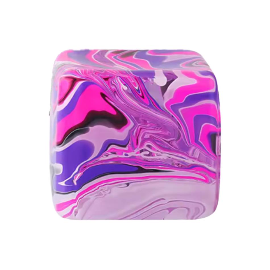 Soft Glutinous Stress-Relief Toy Cube Gel-Filled Stretchable Slow Rebound Sensory Ball Ice Cube Simulation For Therapeutic P