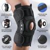 Durable And Safe Hinged Knee Brace With Side Stabilizers & Patella Gel Pads Knee Pain For Men Women Meniscus Tear Acl Mcl Injury Recovery