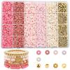 1Set Exquisite Beads Bracelet Kit For Women Girls Friendship Bracelet Making Kit Diy Jewelry Making Accessories Birthday Gifts
