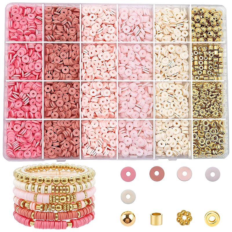 1Set Exquisite Beads Bracelet Kit For Women Girls Friendship Bracelet Making Kit Diy Jewelry Making Accessories Birthday Gifts
