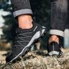 Spring and Summer New Leather Outdoor Shoes Men's Mesh Breathable Couple Mountaineering Hiking Shoes Low-top Mountaineering Shoes Women's Shoes