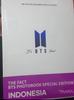 BTS Bangtan Boys The Fact Fotobok Special Indonesisk Utgåva