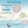 Mini Goldfish Scoop Net - Gentle, Non-Harmful Net for Aquarium Fish
