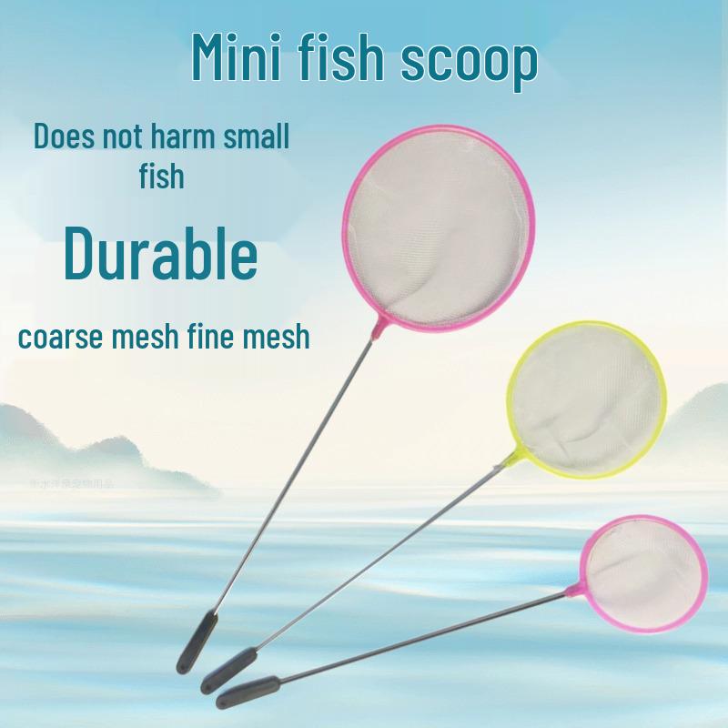 Mini Goldfish Scoop Net - Gentle, Non-Harmful Net for Aquarium Fish