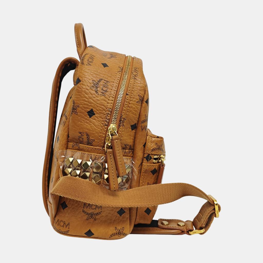 [Pre-Owned] Classic Double-Sided Studded Monogram Print Coated Canvas Mini Backpack - Very Good #AJNF3W