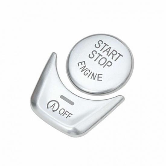 Engine Start Stop Push Button Chrome Cover Trim for BMW 5 Series G30 2017-19 20