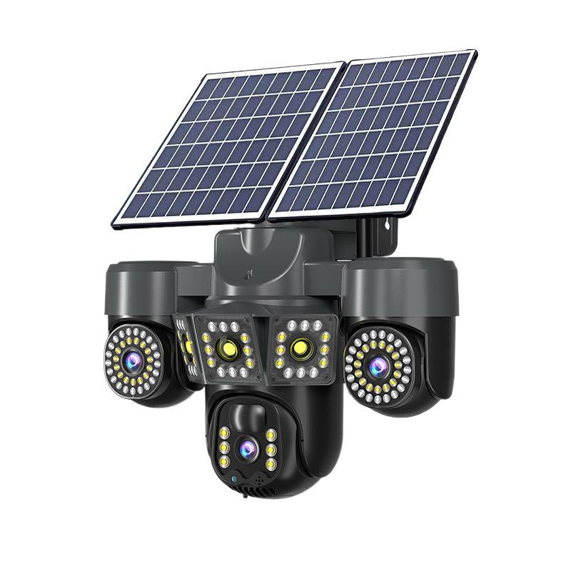 T5 Solar 360° Camera: No Traffic or Network Needed, HD Night Vision