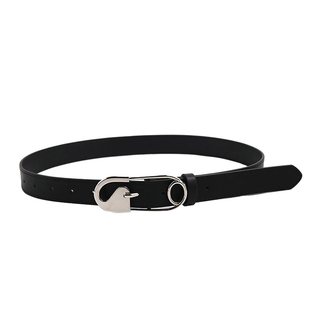 PU Waist Belts Irregular Buckle Adult Thin Adjustable Waist Belt Universal Woman Dresses Skirt Coat Slimming Waistband
