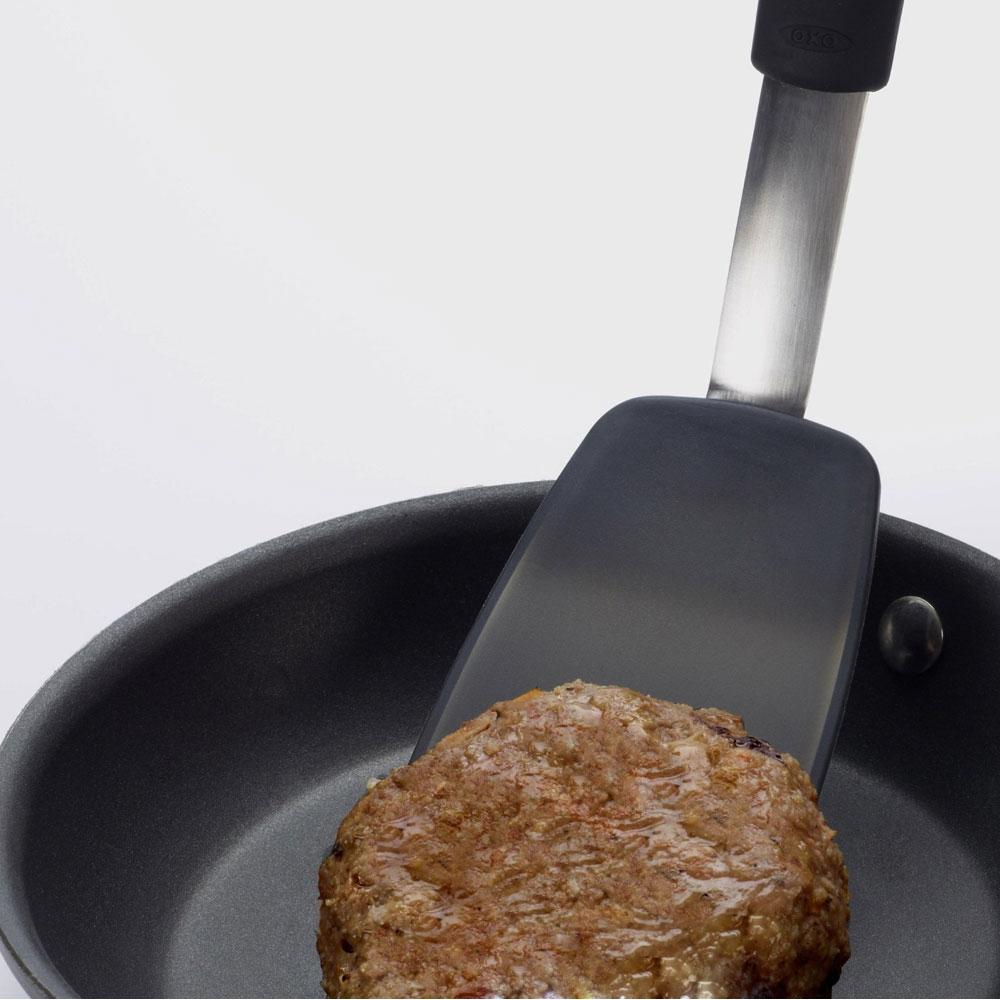 New Small Size Flexible Silicone Turner Heat Resistant Kitchen Tool Utensil Spatula