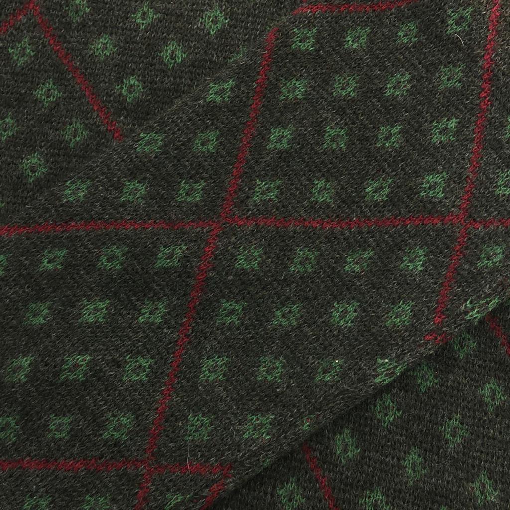 Valentino Garavani 90s Made In Italy Old Overall Handle Long Sleeve Crew Neck Knit Men's Used