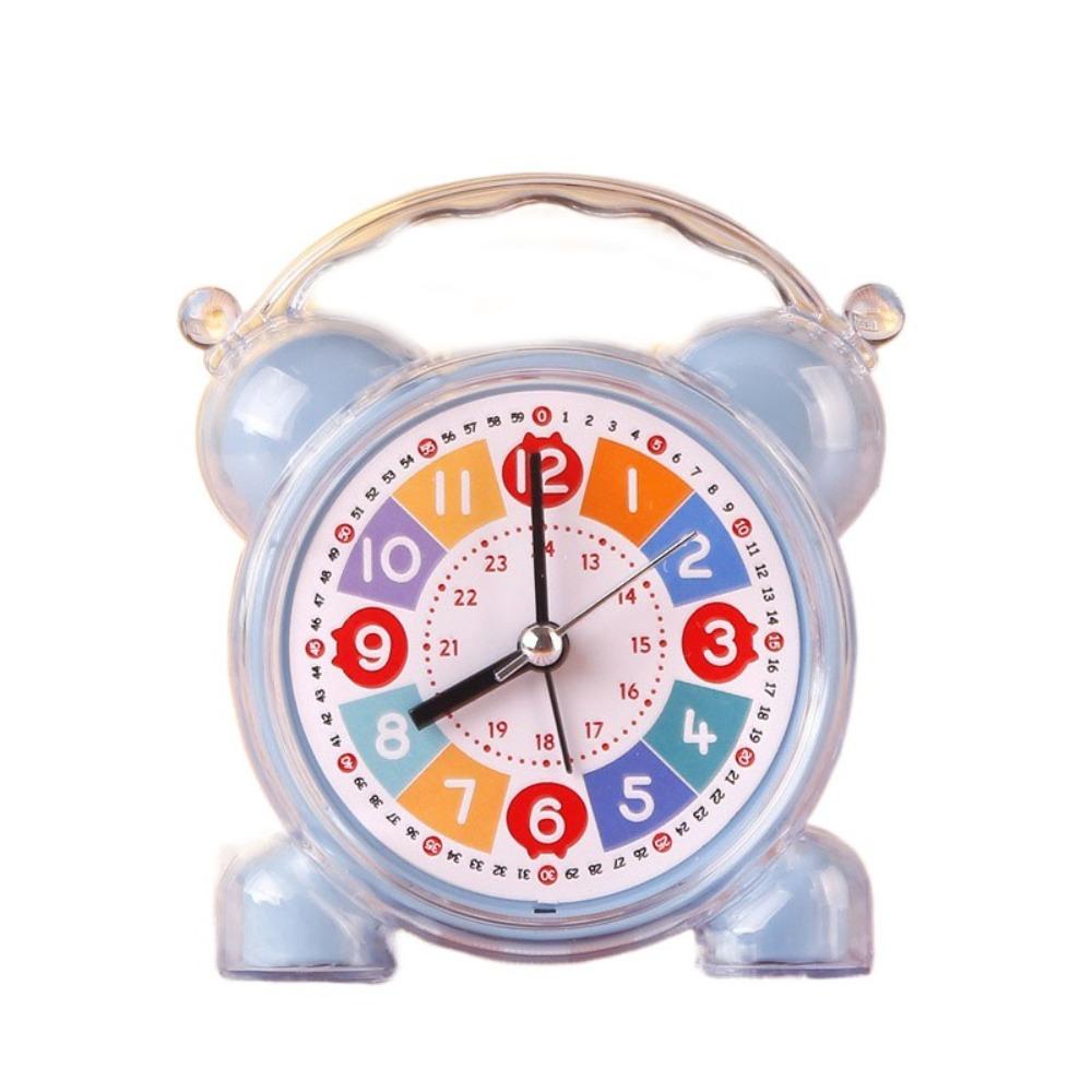 Early Education Children Desktop Clock Silent Table Alarm Clock  Bedroom Bedside