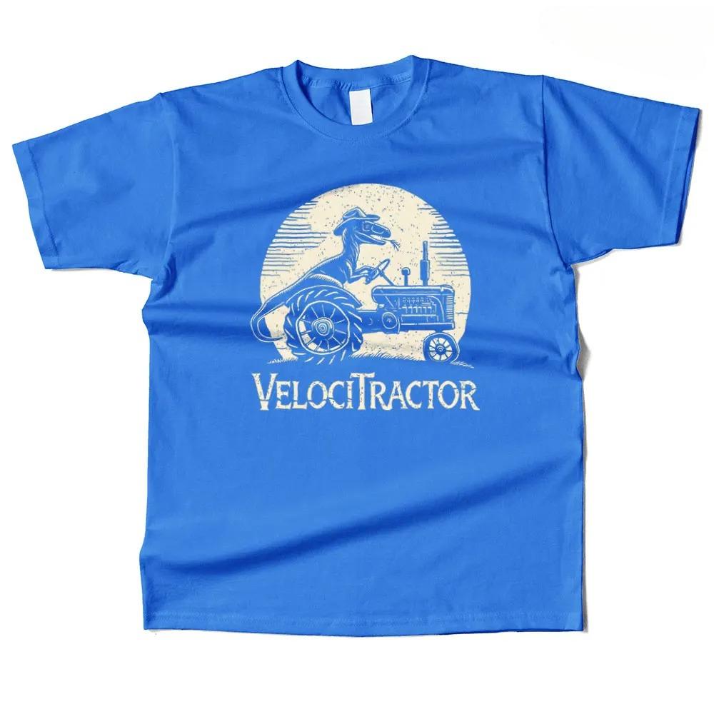 

VelociTractor Men s printed 100% cotton T-shirt a versatile and casual streetwear T-shirt for men 4XL