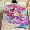 Pretty Cure Best Friends Blanket, Pretty Cure Fan Cozy Throw, Great Gift.chl