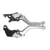 Motorcycle Brake Handle Adjustable Size Motorbike Modification Clutch Drum Brake Lever Handle with LED Light