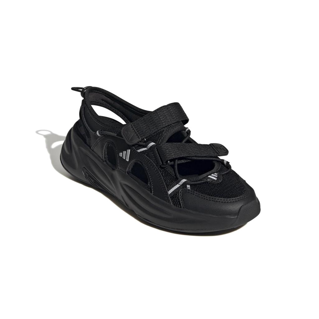Adidas OZWAVE Sports Sandals OOG66 Core Metallic Cm Women's Black/Core Black/Silver (JS4582) 26.5