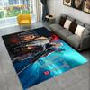 HD Valorant Series Game Gamer-Bereichsteppich, Teppich für Zuhause, Wohnzimmer, Schlafzimmer, Sofa, Fußmatte, Dekor, Kinder spielen, rutschfeste Bodenmatte