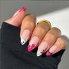 Halloween Medium Almond Sweet Cool Wearable Nail Art Tips - European & American Style