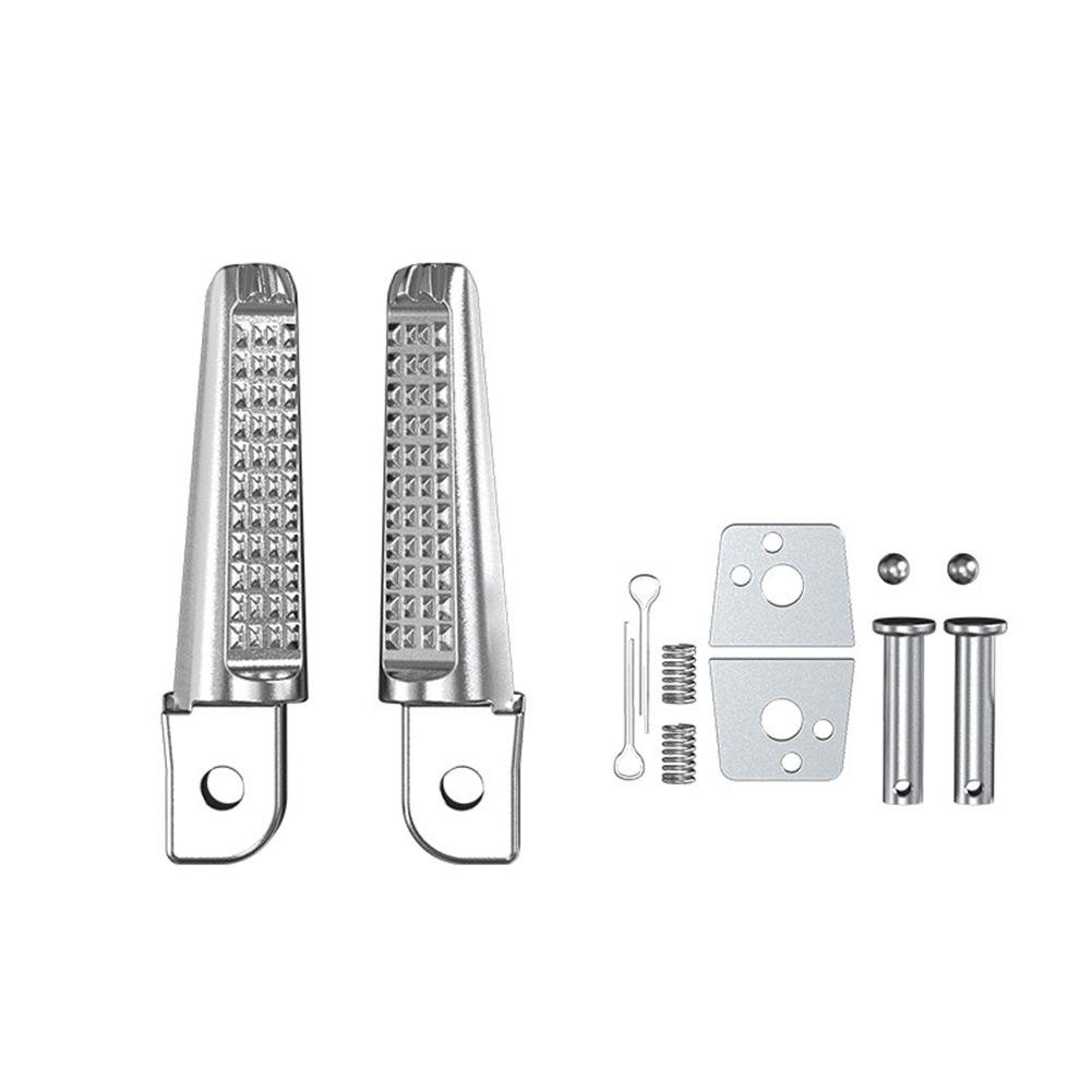 

2 шт. задние подножки для мотоцикла, подножки, задние алюминиевые педали для Honda 150 CB190R, аксессуары серебряный