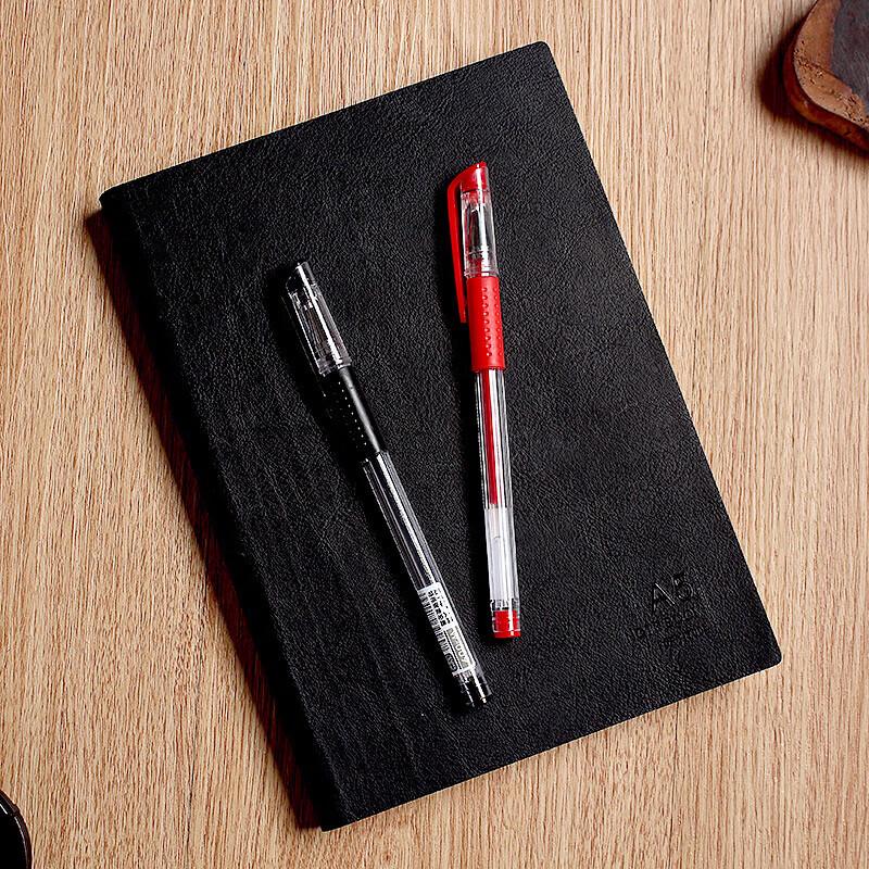 Qihuan 0.5mm Black Gel Pens (12-Pack)