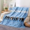 1PC THE ROOKIE Patterned Flannel Blanket Suitable For All Seasons for Home Decor Warmth and Comfort Gifts Holiday Present