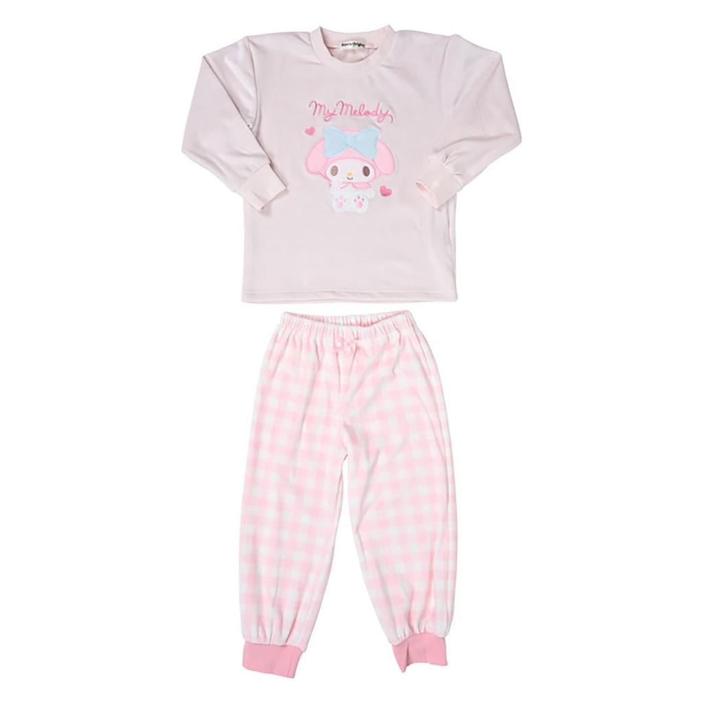 Sanrio Fleece My Name Space On 268909 Kids' Pajamas, Melody, 100cm, Tag,
