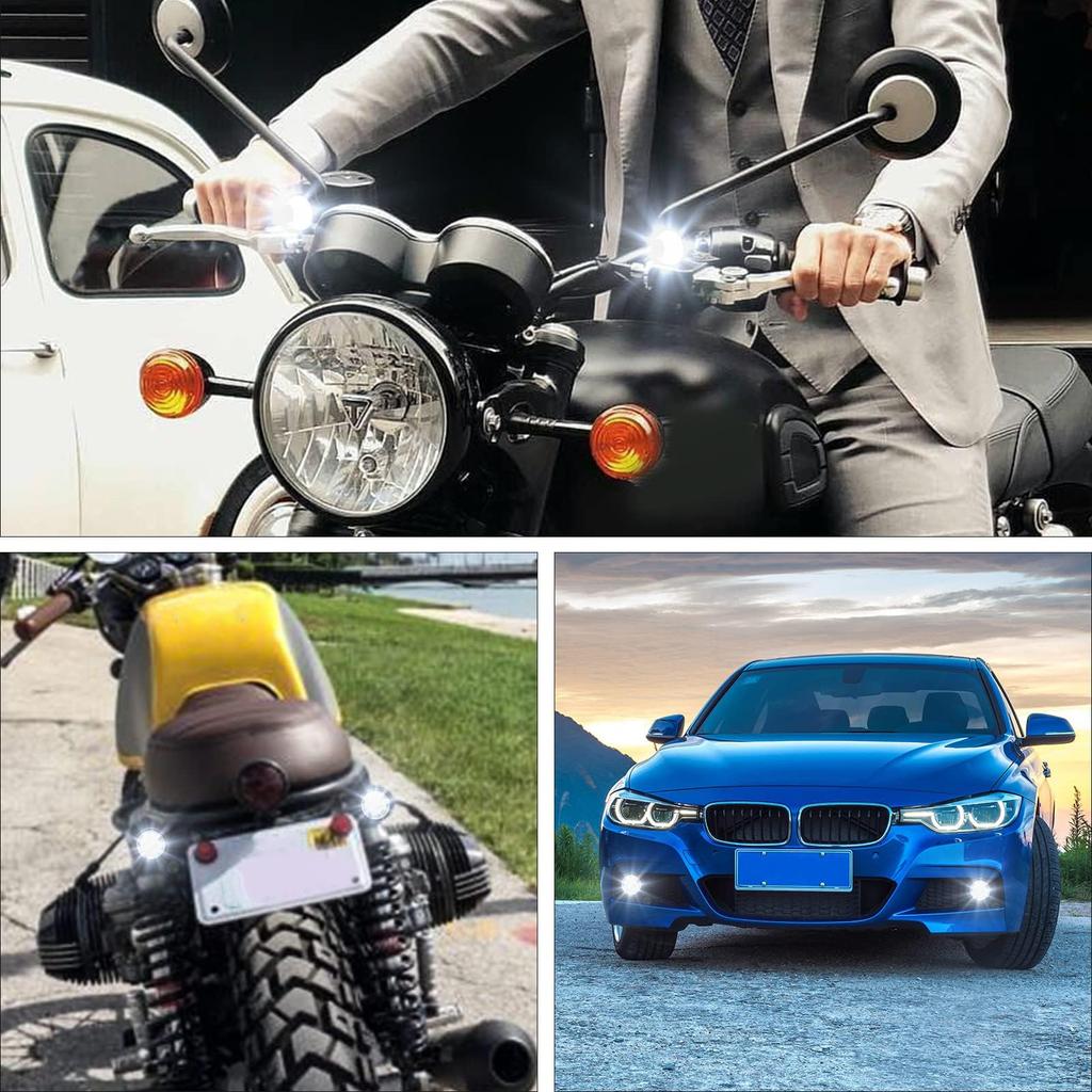 Aoling Eagle Eye, 12 V, Large LED, 1.4 Inches (35 Mm), Daylight, Car LED