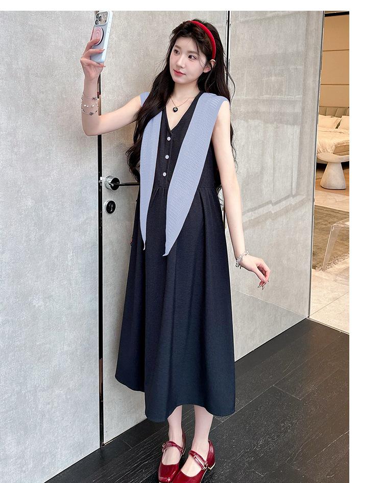 

Summer 2026 Maternity Vest Dress & Shawl Set 2XL