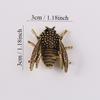 Spilla a Spilla Animale Insetto per Donna in Lega Placcata Oro Accessorio Vintage Elegante