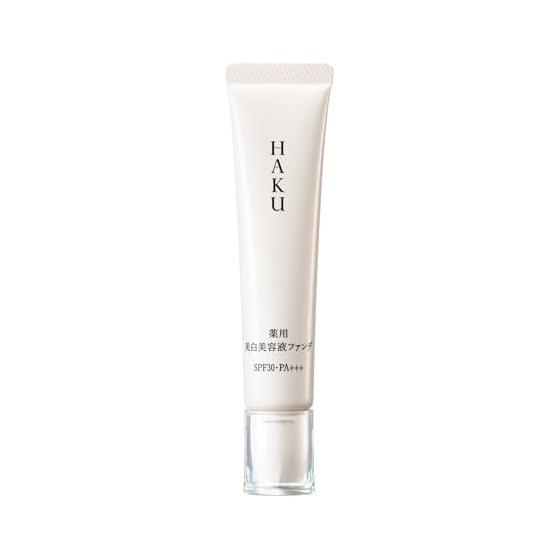 HAKU Foundation Brightening Foundation Natural 30g Quasi-drug Liquid Foundation Whitening Serum Foundation Whitening Transparency Stain Prevention