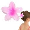 Hawaiian Flower Hair Claw Clips Large Claw for Thick/Thin Hairpins for Women Girls Barrettes Beach Summer Hair Accessories Gifts
