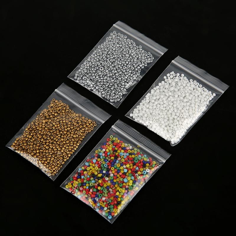 1000pcs/lot 2mmRound Glass Czech Seed Beads Loose Crystal Spacer Beads For Craft Diy Necklace Bracelet Findings Jewelry Making
