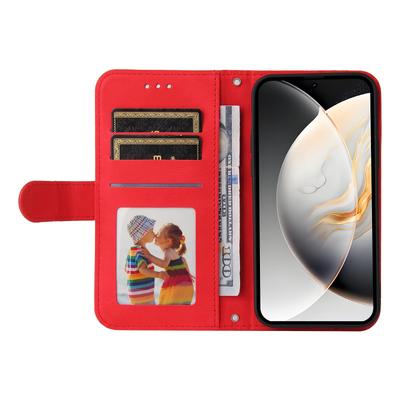 For TECNO Camon 30S Pro 4G/Camon 30S 4G Leather Wallet Cases Skin Touch Phone Cover Stand with Strap