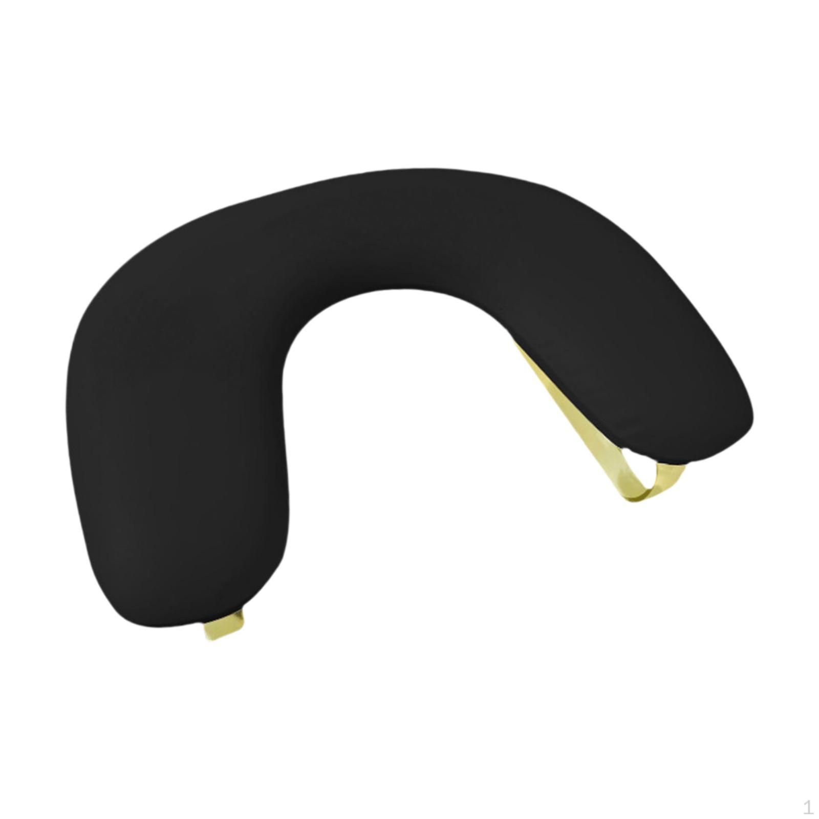 

Portable U Shape Arm Rest for Acrylic Nails Detachable Hand Holder Salon Use чёрный