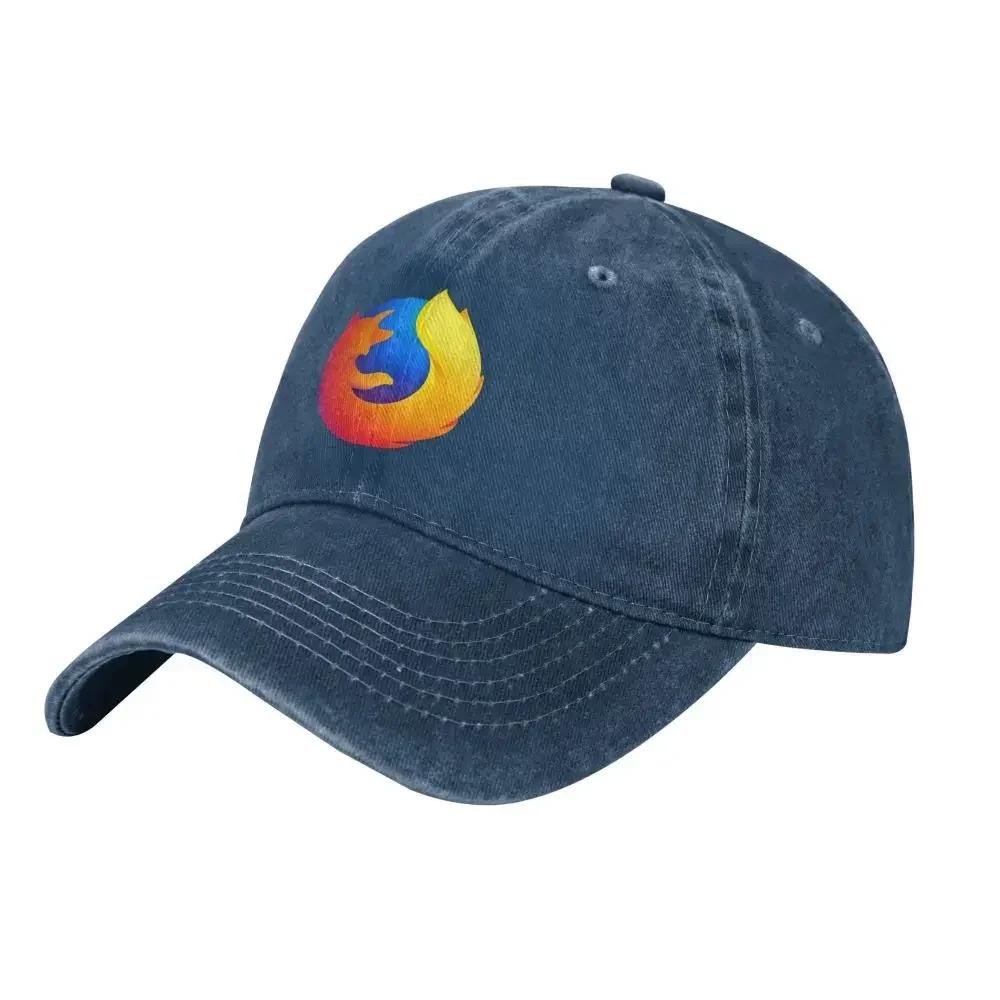 

NEW Mozilla Firefox Baseball Cap Unisex Women Snapback Trucker Fashion Mesh Hat Outdoor Sport Running Adjustable Gift Adjustable