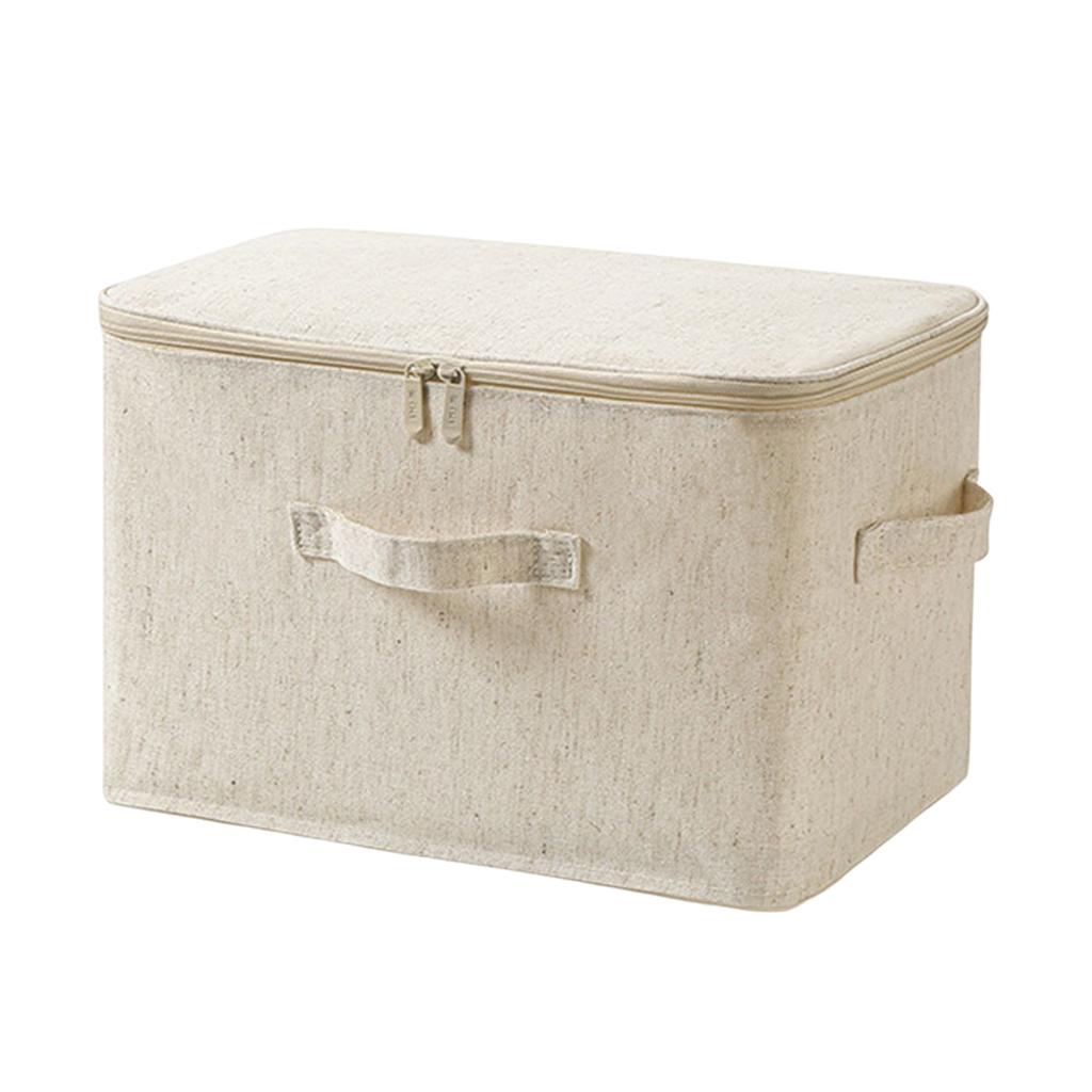 Collapsible Cloth Baskets Storage Box Waterproof and Dustproof  Organizer Bin for Comforters Bedding and Toys