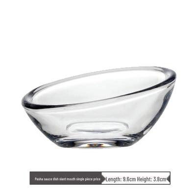 Abay Slanted Glass Dipping Dishes (Set of 2)