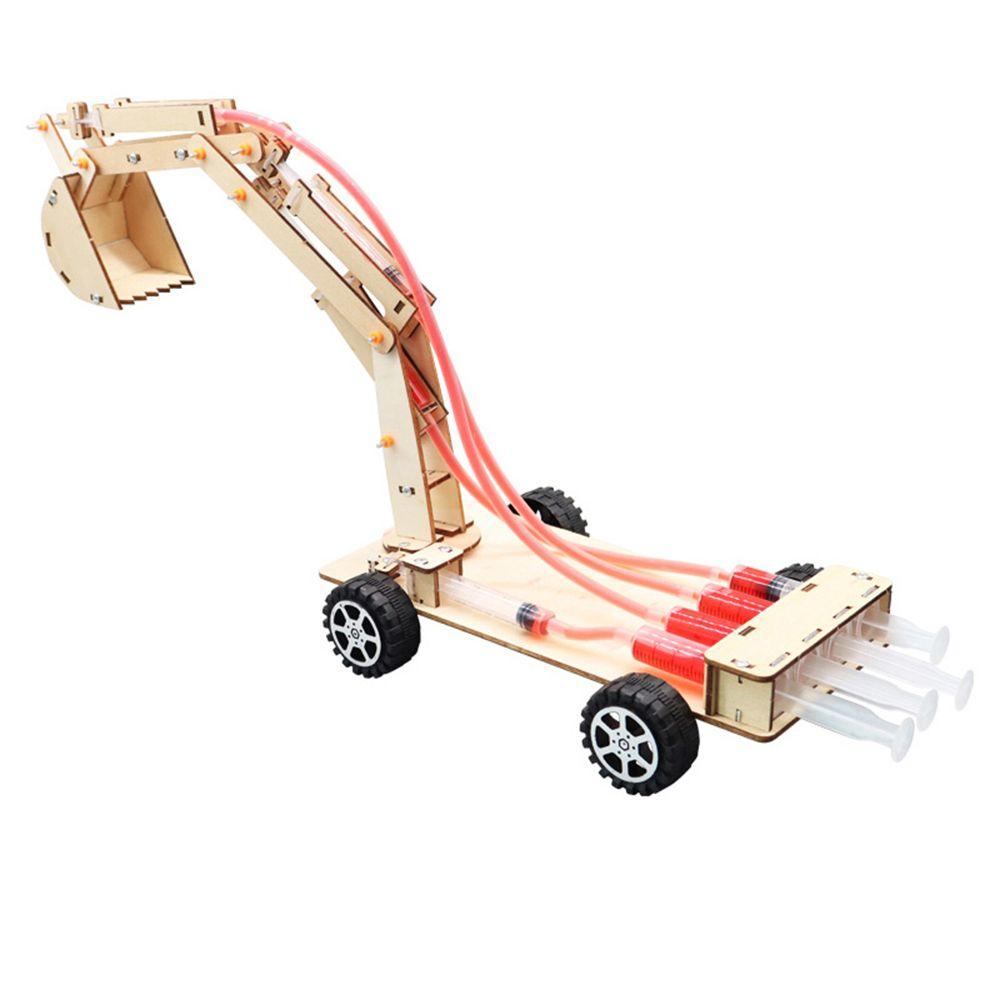 Toy Invention Science and Education Student Technology Model Science Toy Hydraulic Excavator