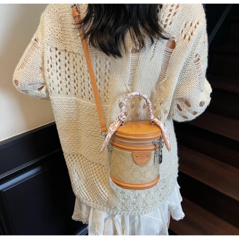 Small bag women's summer new fashion messenger bag is now popular bucket bag