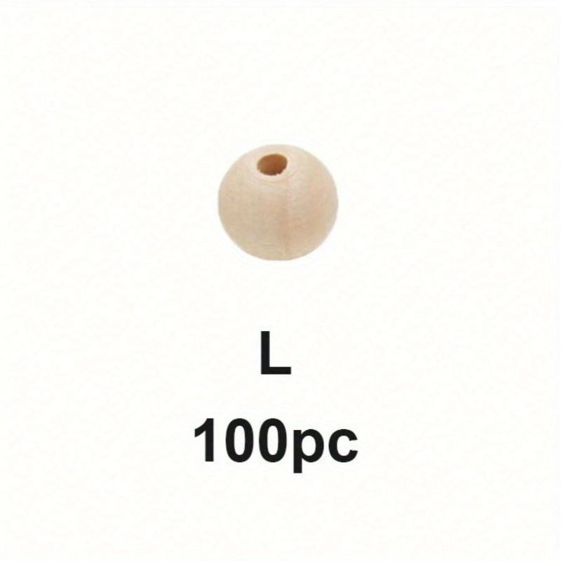 Wood Beads for Diy Handicrafts In Natural Wood Color
