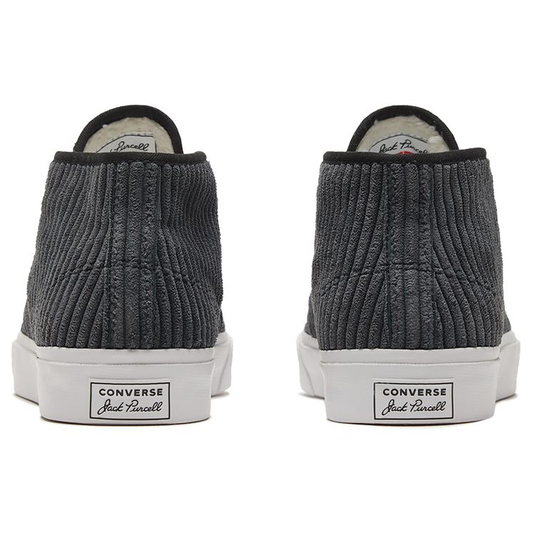 Converse Jack Purcell Mid Unisex Black Corduroy 169794C