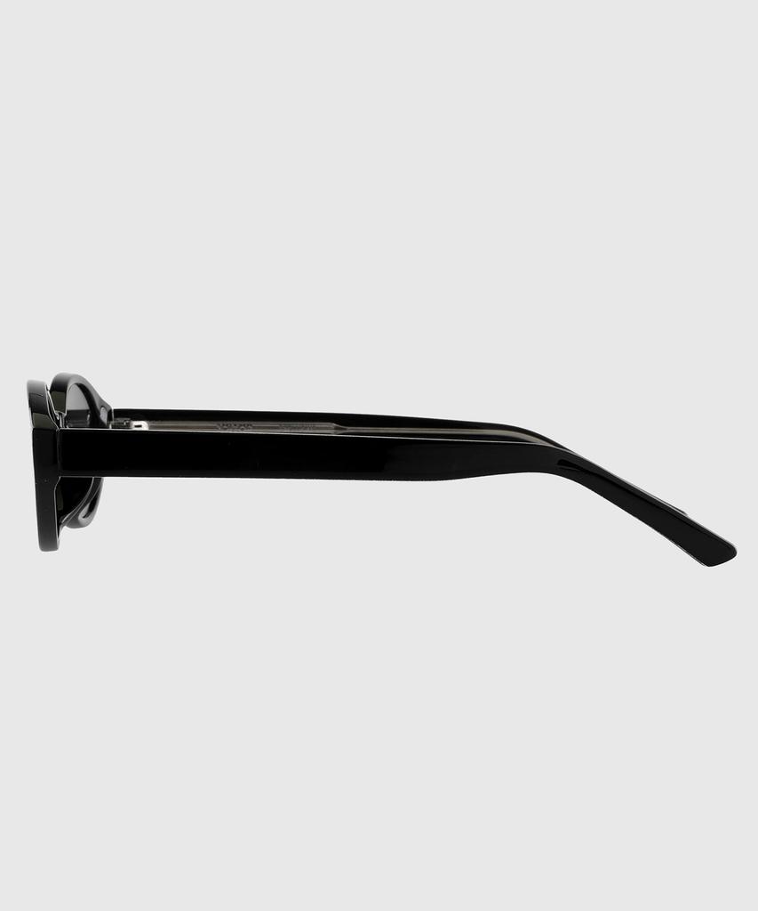 Tuditeo Osa Slim Oval Uv Protection Fashion Sunglasses Nylon Tinted Lens C1 Black