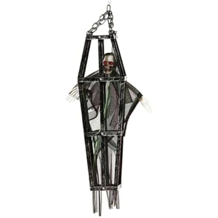 Décoration de fête - BigBuy Home - Squelette Halloween - 40 x 13 cm - Multicolore - Mixte