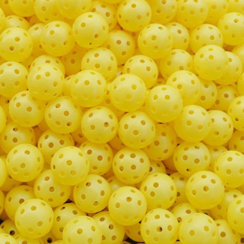 10 stk Innendørs Golfball Golf Treningsballer Golf Lett Ball Har Hull Golf Trening