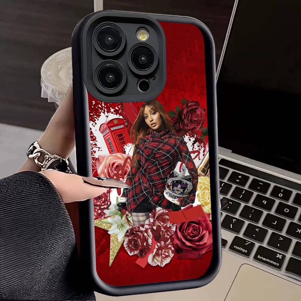 Singer Pinkpantheress Phone Case For IPhone 17 16 15 13 11 12 14 Pro Max Plus Silicone Cover Shell